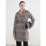 LCW EVERYDAY Kahverengi Leopar Desenli Kadın Gömlek Tunik