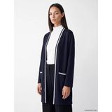 Lcw Everyday Lacivert Şal Yaka Soft Touch Kadın Hırka