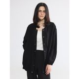 Lcw Everyday Siyah Kapüşonlu Kadın Tunik