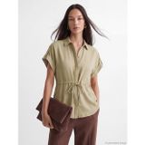 Lcw Everyday Yeşil Oversize Kadın Gömlek