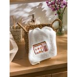 Lcw Home Ekru H12 Nakışlı Yüz Havlusu 50X80 cm