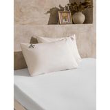 Lcw Home Fiyonk Nakışlı Yastık Kılıfı 2'li 50X70 cm (W5) - Ekru