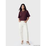Lcw Jeans Beyaz Boyfriend Fit Kadın Jean Pantolon