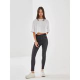 LCW Jeans GRİ Jüpiter Süper Skinny Fit Kadın Jean Pantolon