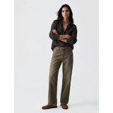 Lcw Jeans Haki Wideleg Kadın Jean Pantolon