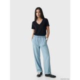 Lcw Jeans İndigo Beli Lastikli Carrot Fit Kadın Jean Pantolon