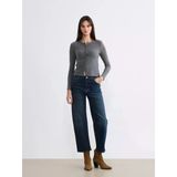 Lcw Jeans İndigo Boyfriend Kadın Jean Pantolon