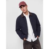 Lcw Jeans İndigo Kadife Yaka Erkek Jean Ceket