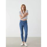 Lcw Jeans İndigo Push Up Kadın Jean Pantolon