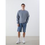 Lcw Jeans İndigo Standart Kalıp Erkek Jean Şortolon