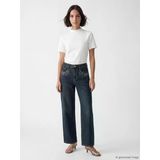 Lcw Jeans İndigo Taşlı Wideleg Kadın Jean Pantolon