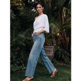 Lcw Jeans İndigo Wideleg Fit Kadın Jean Pantolon