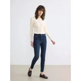 Lcw Jeans İndigo Yüksek Bel Süper Skinny Fit Kadın Jean Pantolon