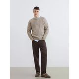 Lcw Jeans Kahverengi Baggy Fit Erkek Jean Pantolon