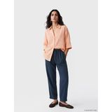 Lcw Jeans Lacivert Beli Lastikli Carrot Fit Kadın Jean Pantolon