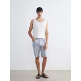 Lcw Jeans Mavi Standart Kalıp Erkek Jean Şort