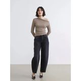 Lcw Jeans Siyah Balloon Fit Kadın Jean Pantolon