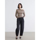 Lcw Jeans Siyah Balloon Fit Kadın Jean Pantolon
