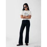 Lcw Jeans Siyah Flare Kadın Jean Pantolon