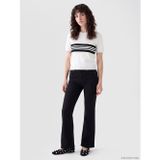 Lcw Jeans Siyah Petite Flare Kadın Jean Pantolon