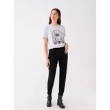 Lcw Jeans Siyah Slim Mom Kadın Jean Pantolon