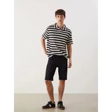 Lcw Jeans Siyah Süper Skinny Fit Erkek Jean Şort