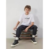Lcw Kids Antrasit Beli Lastikli Erkek Çocuk Kargo Jogger Pantolon
