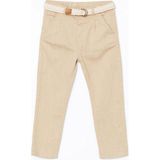 Lcw Kids Bej Beli Ayarlanabilir Gabardin Erkek Çocuk Pantolon - BEIGE