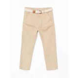Lcw Kids Bej Beli Ayarlanabilir Gabardin Erkek Çocuk Pantolon