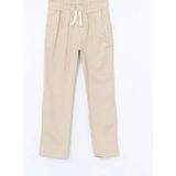 Lcw Kids Bej Beli Lastikli Keten Karışımlı Erkek Çocuk Pantolon - BEIGE