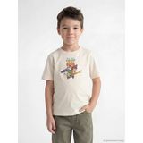 Lcw Kids Bej Bisiklet Yaka Toy Story Baskılı Erkek Çocuk Tişört