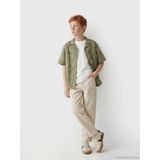 Lcw Kids Bej Regular Fit Erkek Çocuk Gabardin Pantolon