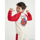 Lcw Kids Bej Spider-Man Baskılı Erkek Çocuk Sweatshirt