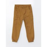 Lcw Kids Beli Lastikli Erkek Çocuk Jogger Eşofman Altı - Dropsuz - 6 - 12 Ay - Light Brown