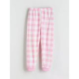 Lcw Kids Beyaz Beli Lastikli Polar Kız Çocuk Pijama Alt