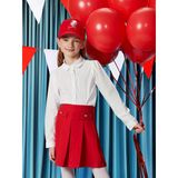 Lcw Kids Beyaz Dantel Detaylı Kız Çocuk Gömlek