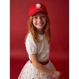 Lcw Kids Beyaz Fırfırlı Bebe Yaka Poplin Kız Çocuk Gömlek