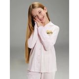 Lcw Kids Beyaz Gömlek Yaka Kız Çocuk Pijama Takımı