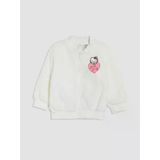 Lcw Kids Beyaz Hello Kitty Baskılı Kız Çocuk Fermuarlı Sweatshirt