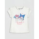 Lcw Kids Beyaz Hello Kitty Ve Arkadaşları Baskılı Kız Çocuk Tişört