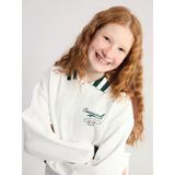 Lcw Kids Beyaz Polo Yaka Cinnamoroll Baskılı Kız Çocuk Sweatshirt