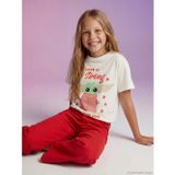 Lcw Kids Beyaz Star Wars Baskılı Kız Çocuk Tişört