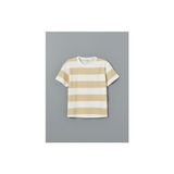Lcw Kids Bisiklet Yaka Erkek Çocuk Tişört - Bej - 6 - 7 Yaş