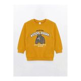 Lcw Kids Bisiklet Yaka Kalın Baskılı Erkek Çocuk Sweatshirt