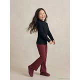 Lcw Kids Bordo İspanyol Paça Kız Çocuk Tayt