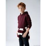 LCW Kids Bordo Kapüşonlu Erkek Çocuk Sweatshirt