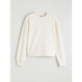 Lcw Kids Ekru Bisiklet Yaka Kız Çocuk Soft Touch Sweatshirt