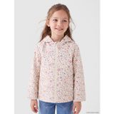 Lcw Kids Ekru Su İtici Kapüşonlu Kız Çocuk Yağmurluk
