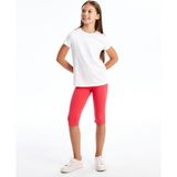 Lcw Kids Fuşya Beli Lastikli Basic Kız Çocuk Tayt - 10 - 11 Yaş - Grease