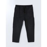 Lcw Kids Gri Beli Lastikli Erkek Çocuk Jogger Jean Pantolon